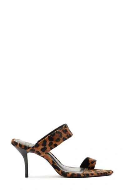 Schutz Women's Melina Slip On Dress Sandals In Animal Print