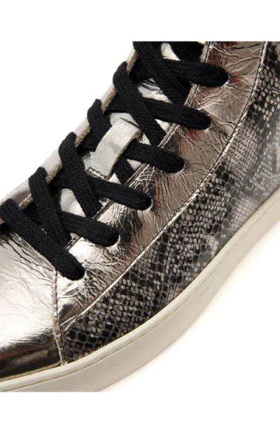 Allsaints Tana Metallic High Top Sneaker In Multi