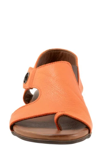 Bueno Tessie Slingback Sandal In Orange