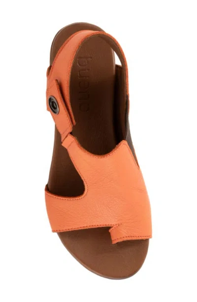 Bueno Tessie Slingback Sandal In Orange