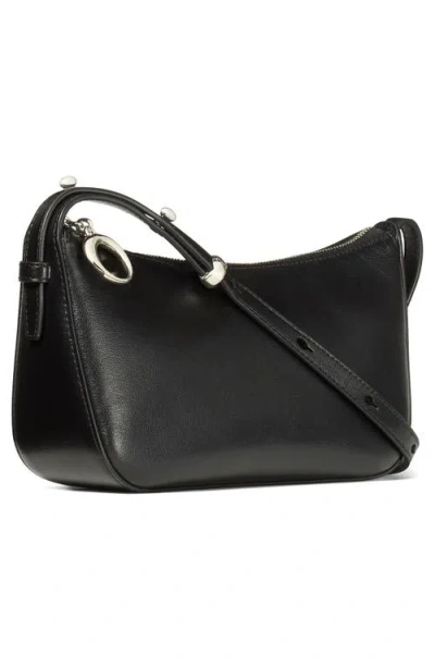 Kate Spade New York Halo Fine Grain Leather Crossbody Bag In Black