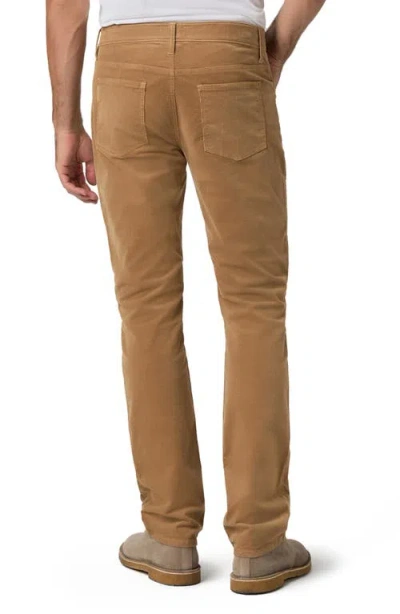 Paige Federal Transcend Slim Straight Leg Jeans In Brown