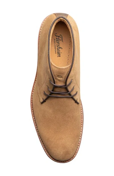 Florsheim Anthem Plain Toe Chukka Boots In Brown