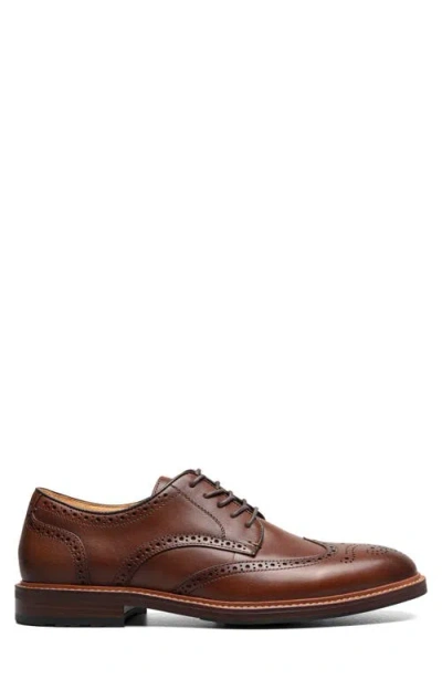 Florsheim Anthem Wingtip Blucher In Brown
