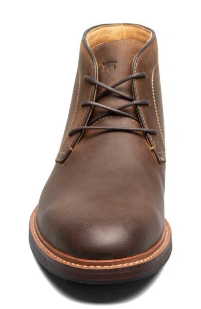 Florsheim Azzano Plain Toe Chukka Boot In Brown