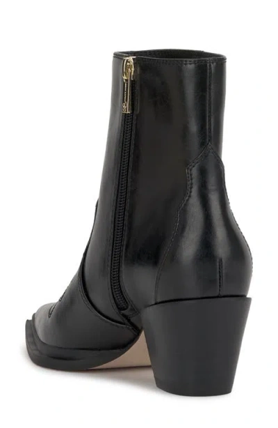 Jessica Simpson Women's Helvona Western Ankle Booties In Black