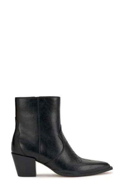 Jessica Simpson Women's Helvona Western Ankle Booties In Black