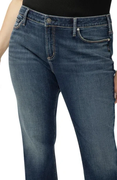 Silver Jeans Co. Elyse Bootcut Jeans In Blue