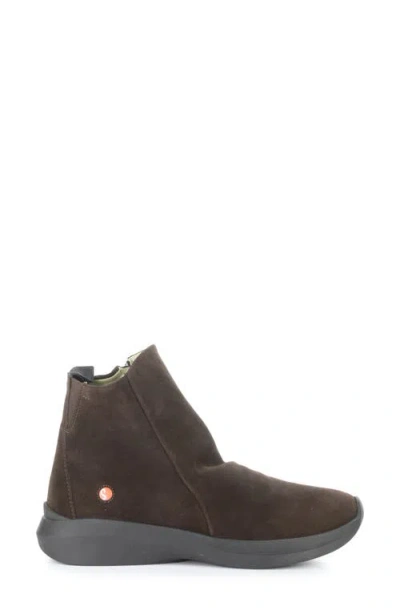 Fly London Platform Wedge Bootie In Brown