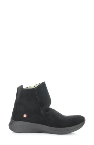 Fly London Platform Wedge Bootie In Black