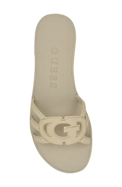 Guess Elyho Sandal In Neutral