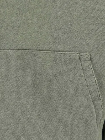 Amiri Cotton Sweatshirt Hooded Kangaroo Pocket In Green