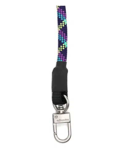 Topologie Wrist Rope-pattern Keyring In Multi