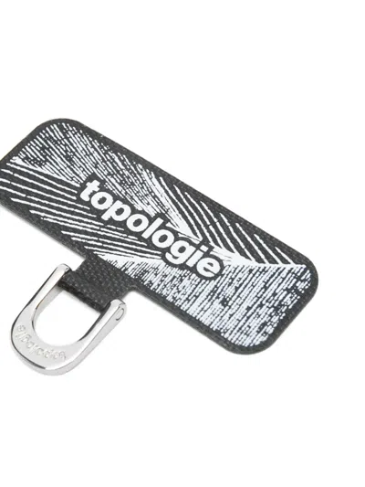 Topologie Rectangular-shape Phone Strap Adapter In Black