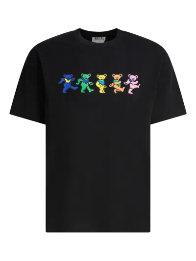 跳舞小熊印花棉T恤