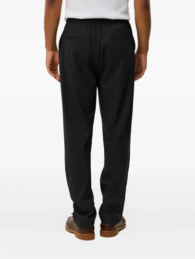 Les Deux Como Tapered Drawstring Trousers In Gray
