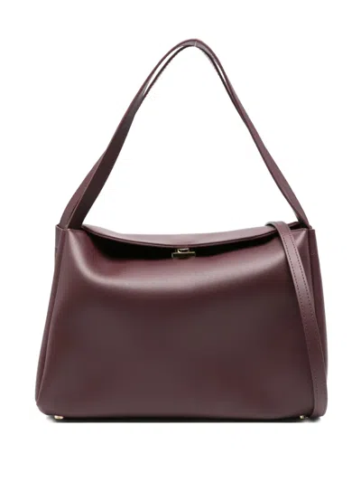 Themoirè Eudora Shoulder Bag In Red