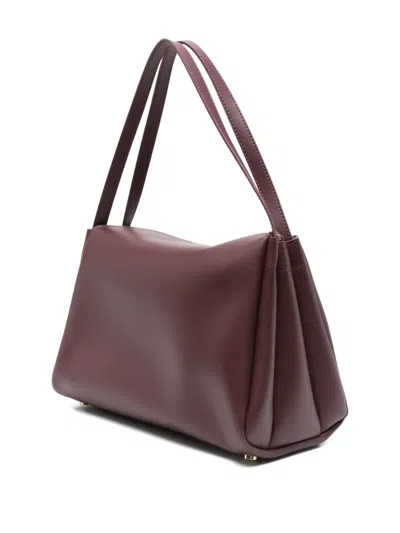 Themoirè Eudora Shoulder Bag In Red