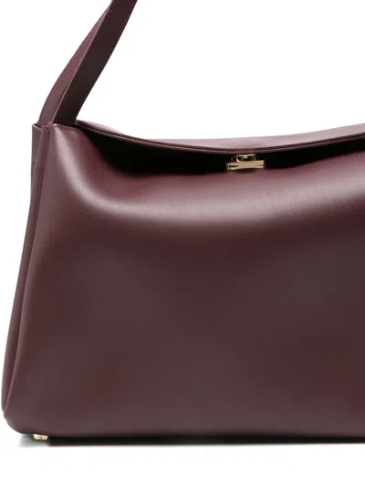 Themoirè Eudora Shoulder Bag In Red