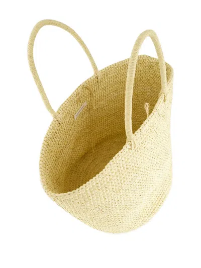 Sensi Studio Maxi Woven-straw Tote Bag In Neutral