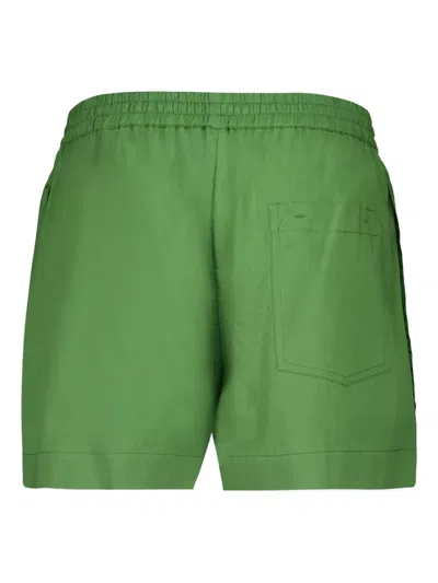 松紧腰边棉短裤