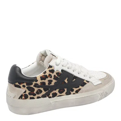 Ash Moonlight Retro Leopard-print Sneakers In Multi