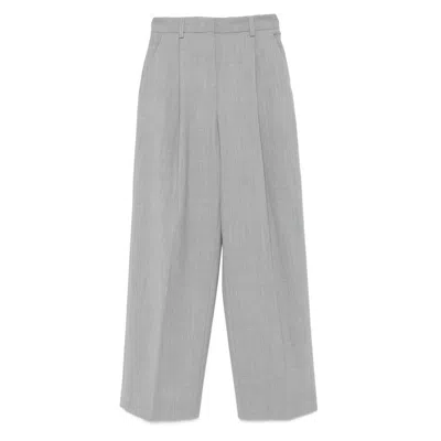 The Latest Pleated Trousers In Gray