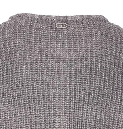 Liu •jo Liu Jo Sweaters In Gray