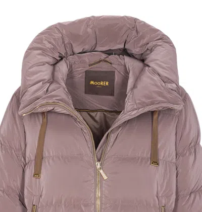 Moorer Gadia-os Down Jacket In Pink