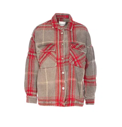 True Avenue Checked Amelia Jacket Buttons Closure In Multi