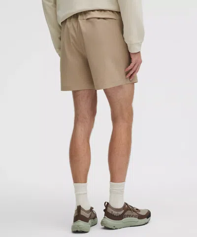 Lululemon Abc Wovenair Pull-on Short 5" In Brown