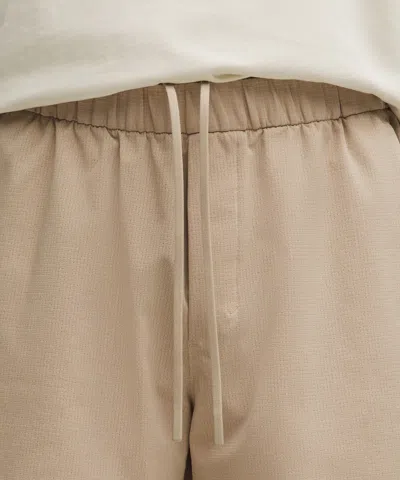 Lululemon Abc Wovenair Pull-on Short 5" In Brown