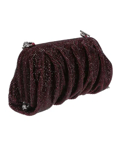 Benedetta Bruzziches Clutch Venus Grande In Tessuto Decorato  Donna In Black