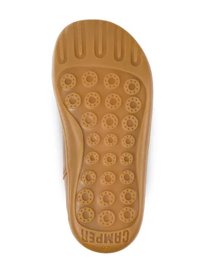 Camper Leather Elastic-insert Ankle Boots In Multi