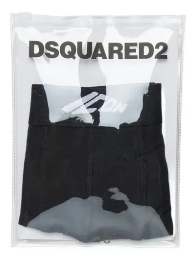 Dsquared2 Logo-print Boxers In Black