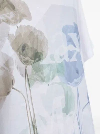 Max Mara Sequoia Printed T-shirt In White