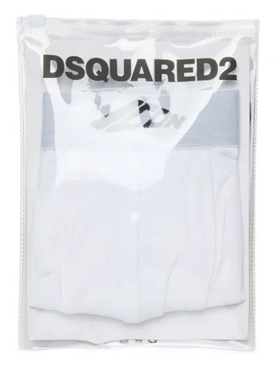 Dsquared2 Logo-print Boxers In White
