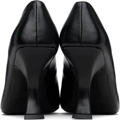 By Far Ssense Exclusive Black Viva Heels In Multi