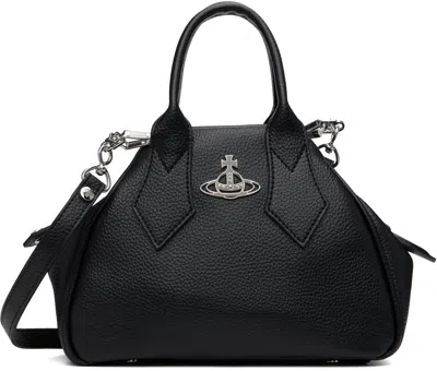 Vivienne Westwood Textured Synthetic Leather Crossbody Bag With Metallic Emblem