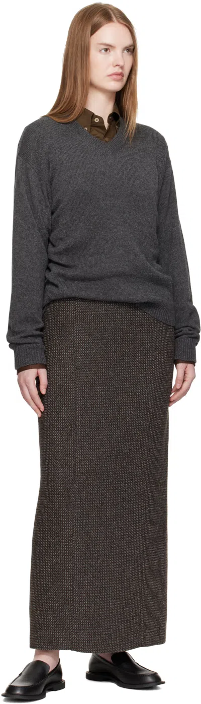 Auralee Skirts In Gray