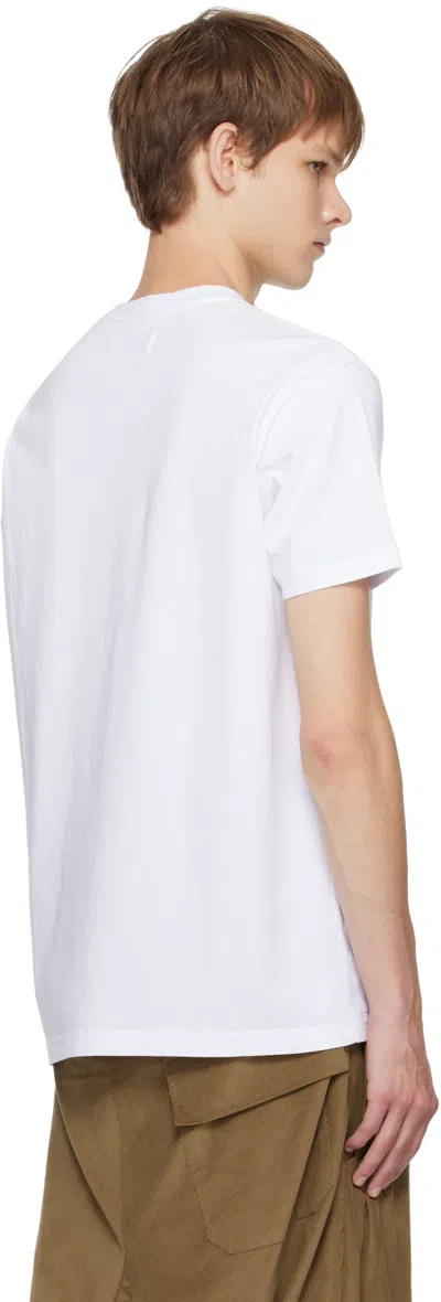 Vivienne Westwood Crew Neck Graphic Print Short Sleeves In White