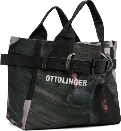 Ottolinger Multicolor Maxi Belted Tote