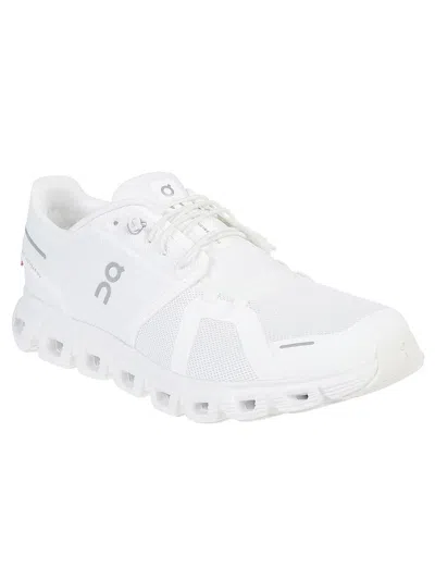 On Men's Cloud 6 Sneakers In White