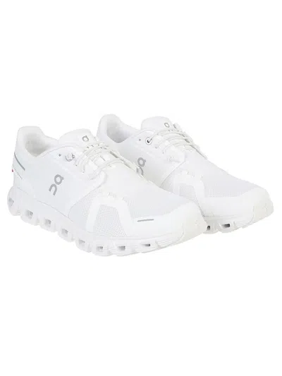 On Men's Cloud 6 Sneakers In White