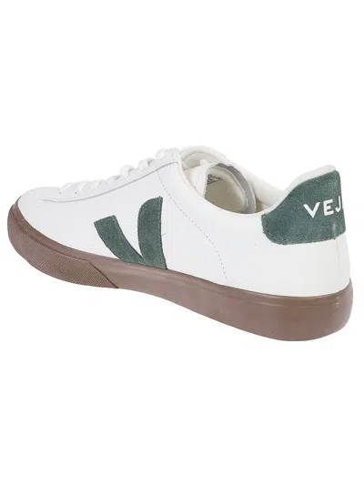 Veja Campo Sneakers In White Leather In White