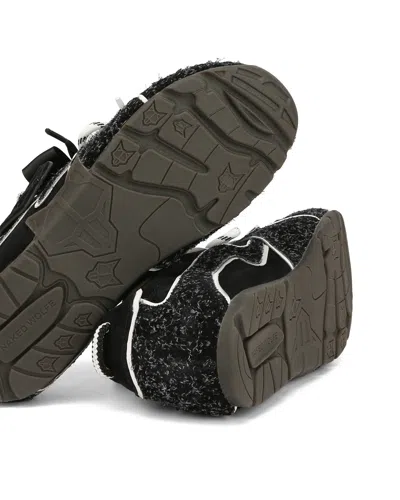 Naked Wolfe Adored Ribbon-detail Sneakers In Black