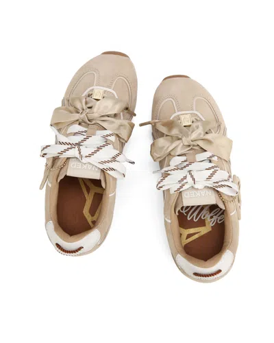 Naked Wolfe Adorad Lace-up Sneakers In Neutral