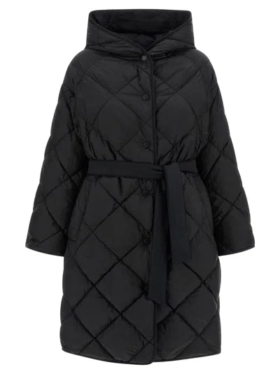 Weekend Max Mara Reversible Down Jacket In Water-repellent Twill In Multi