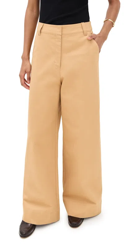 De Loreta Maca Pants Camel In Multi