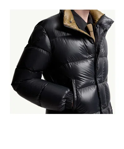 Moncler Men Tripiti Short Down Jacket Navy In Blue